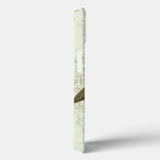 Zoetwatervis op kaart Case-Mate iPhone case (Achterkant / Rechts)