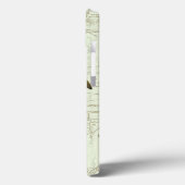 Zoetwatervis op kaart Case-Mate iPhone case (Achterkant / Links)