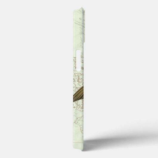 Zoetwatervis op kaart Case-Mate iPhone case (Achterkant / Rechts)