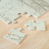 Zoetwatervis op kaart legpuzzel (Zijkant)