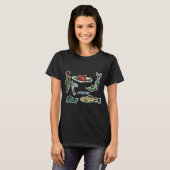 Zoetwatervis Pakket T-shirt (Voorkant volledig)