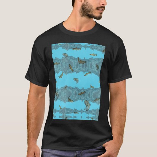 Zoetwatervoorel. T-shirt (Voorkant)