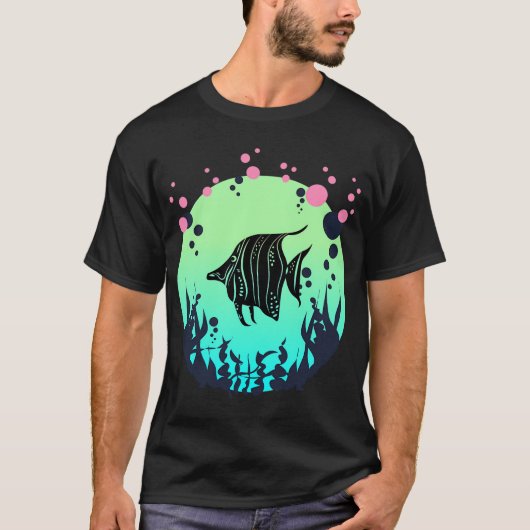 Zoetwatervoornvlindervis T-shirt (Voorkant)