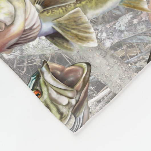 zoetwaterwikkel fleece deken (Hoek)