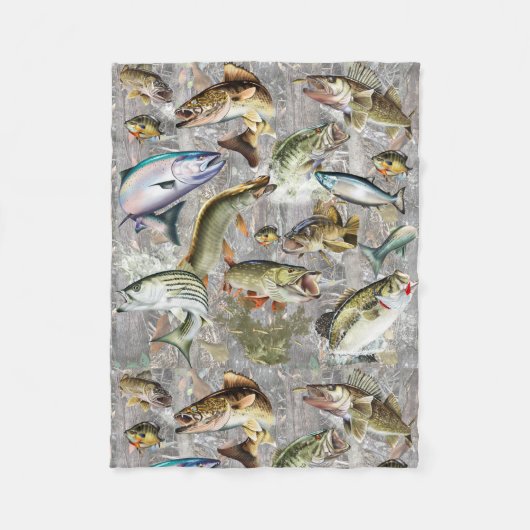 zoetwaterwikkel fleece deken (Voorkant)