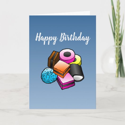 Zoetwerk van zoethout kaart (Voorkant)