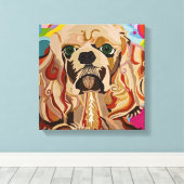 Zoey Beth Stretched Canvas Afdruk (Insitu (Houten vloer))