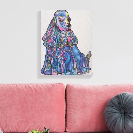 Zoey Canvas Afdruk (Insitu (Woonkamer))