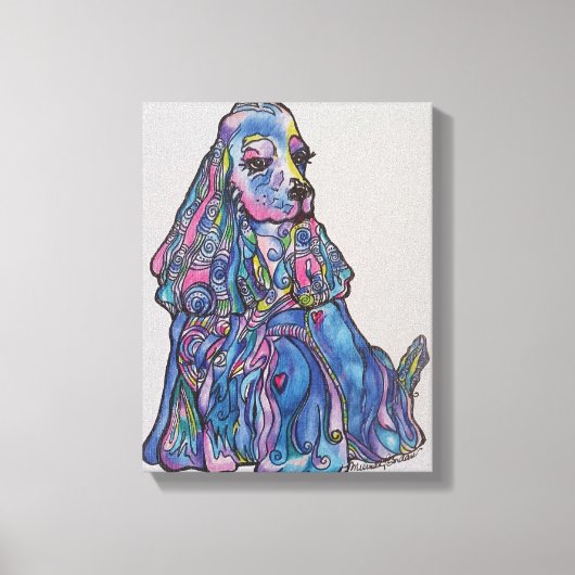 Zoey Canvas Afdruk (Voorkant)