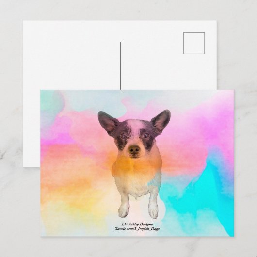 Zoey Disco Briefkaart (Voorkant / Achterkant)