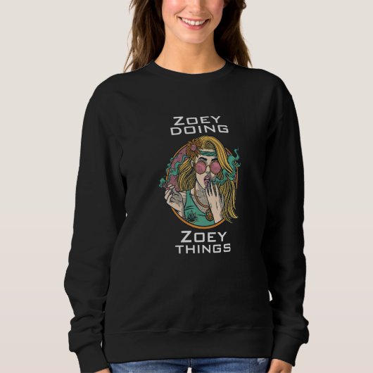 Zoey doet trui (Voorkant)