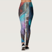 Zoey en Blue Dragon Leggings (Achterkant)