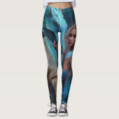 Zoey en Blue Dragon Leggings (Voorkant)