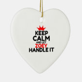 ZOEY KERAMISCH ORNAMENT (Rechts)