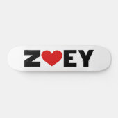 Zoey Love Skateboard (Horizontaal)