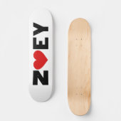 Zoey Love Skateboard (Voorkant)