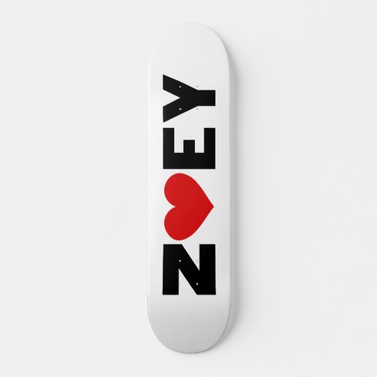 Zoey Love Skateboard (Voorkant)