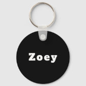 Zoey Sleutelhanger (Achterkant)