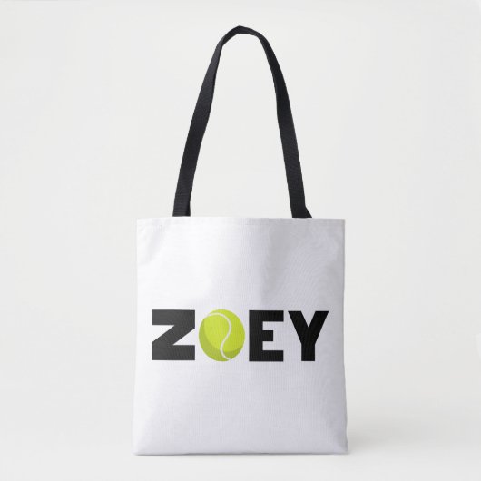 Zoey Tennis Tote Bag (Voorkant)