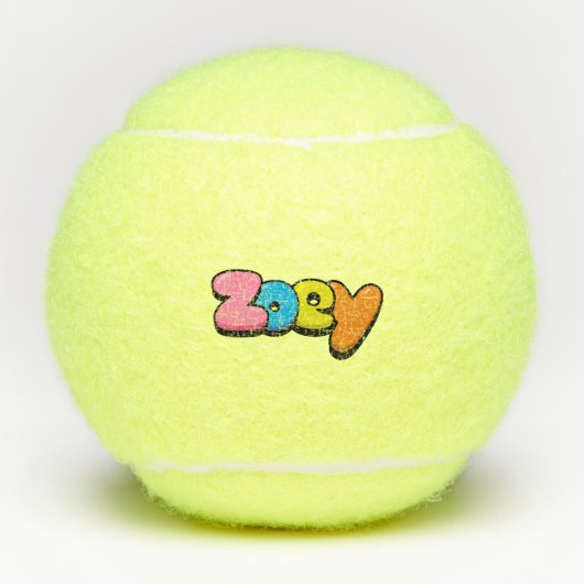Zoey Tennisballen (Voorkant)