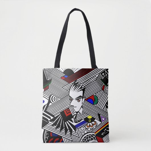 Zogak Koreaans patroon Tote Bag (Voorkant)