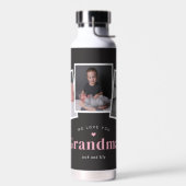 Zogenaamde EDITABLE KLEURENwaterflacon Waterfles (Links)