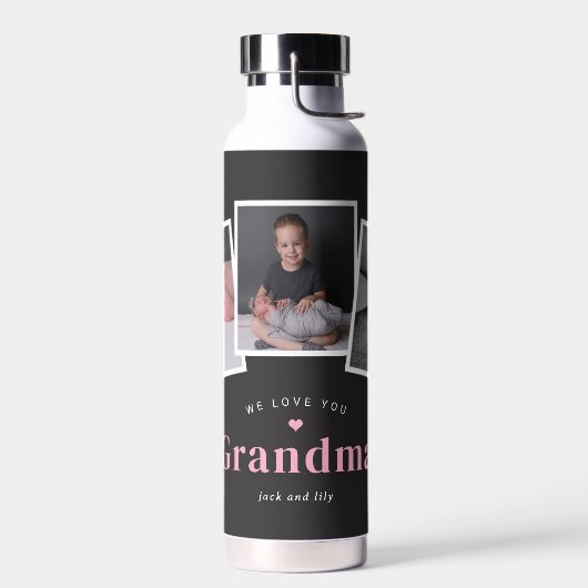 Zogenaamde EDITABLE KLEURENwaterflacon Waterfles (Links)