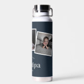 Zogenaamde EDITABLE KLEURENwaterflacon Waterfles (Achterkant)