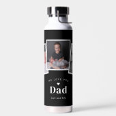 Zogenaamde EDITABLE KLEURENwaterflacon Waterfles (Links)