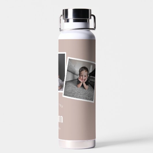 Zogenaamde EDITABLE KLEURENwaterflacon Waterfles (Achterkant)