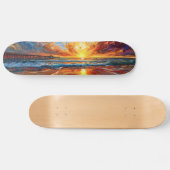 Zogenoemd Sunset Shred Deck Persoonlijk Skateboard (Horizontaal)