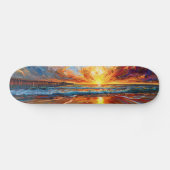 Zogenoemd Sunset Shred Deck Persoonlijk Skateboard (Horizontaal)