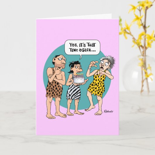 Zogenoemde 49e verjaardag kaart (Gele Bloem)