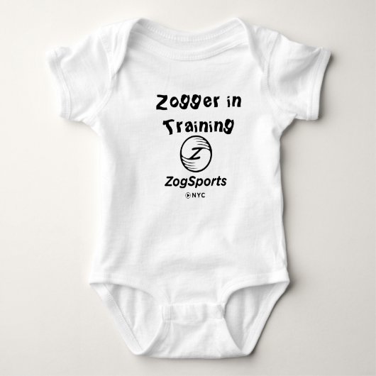 Zogger in training Baby 1 stuk Romper (Voorkant)