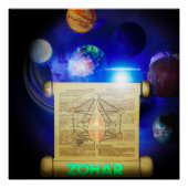 Zohar Kabbalah Poster (Voorkant)