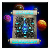 Zohar Kabbalah Poster (Voorkant)