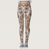 Zohra Sandstone Mandala Liefde Leggings (Voorkant)