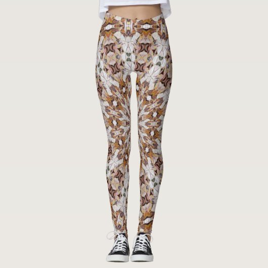Zohra Sandstone Mandala Liefde Leggings (Voorkant)