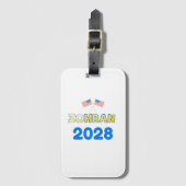 ZOHRAN 2028 BAGAGELABEL (Voorkant (verticaal))