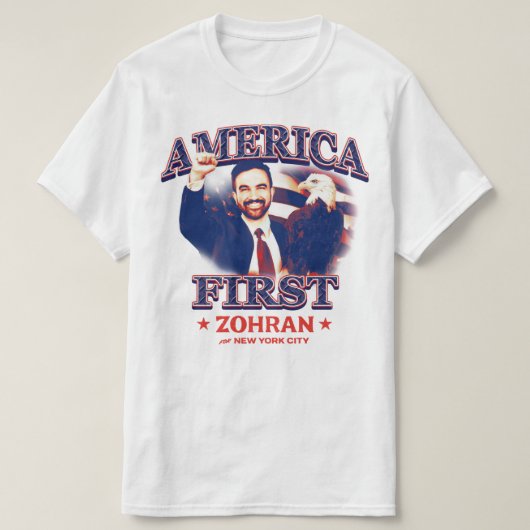 ZOHRAN AMERICA FIRST T-SHIRT (Design voorkant)