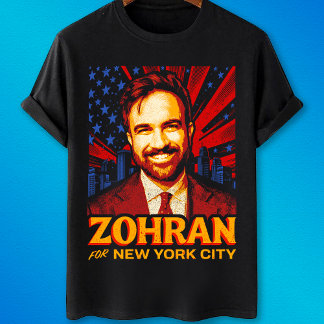 Zohran Mamdani for New York Mayor 2025 T-shirt