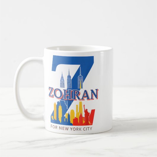 Zohran Mamdani Koffiemok (Links)