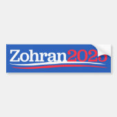 Zohran Mamdani Mayor NYC 2025 Bumpersticker (Voorkant)
