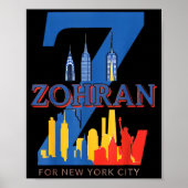 Zohran Mamdani Poster (Voorkant)