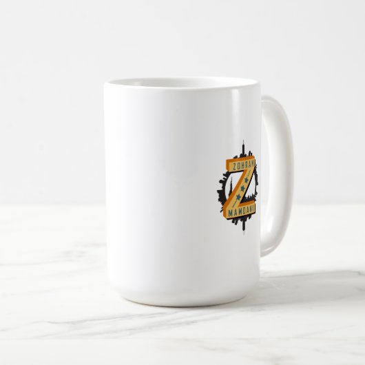 Zohran Mamdani – Progressive Visionary  Koffiemok (Voorkant rechts)