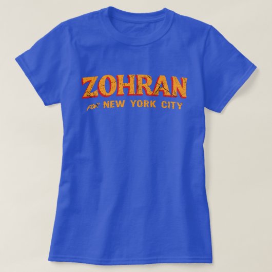 Zohran Mamdani Shirt, Mamdani For NY T-shirt (Design voorkant)