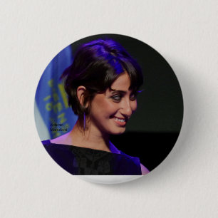 Zohran Mamdani Vrouw - Rama Duwaji Ronde Button 5,7 Cm