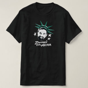 ZOHRAN VOOR BURGEMEESTER Dark T-shirt