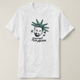 ZOHRAN VOOR BURGEMEESTER LICHT T-SHIRT