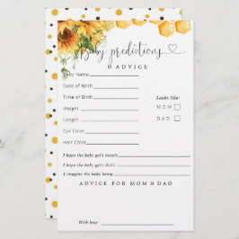 Zoiets als Baby shower voorspellend advies